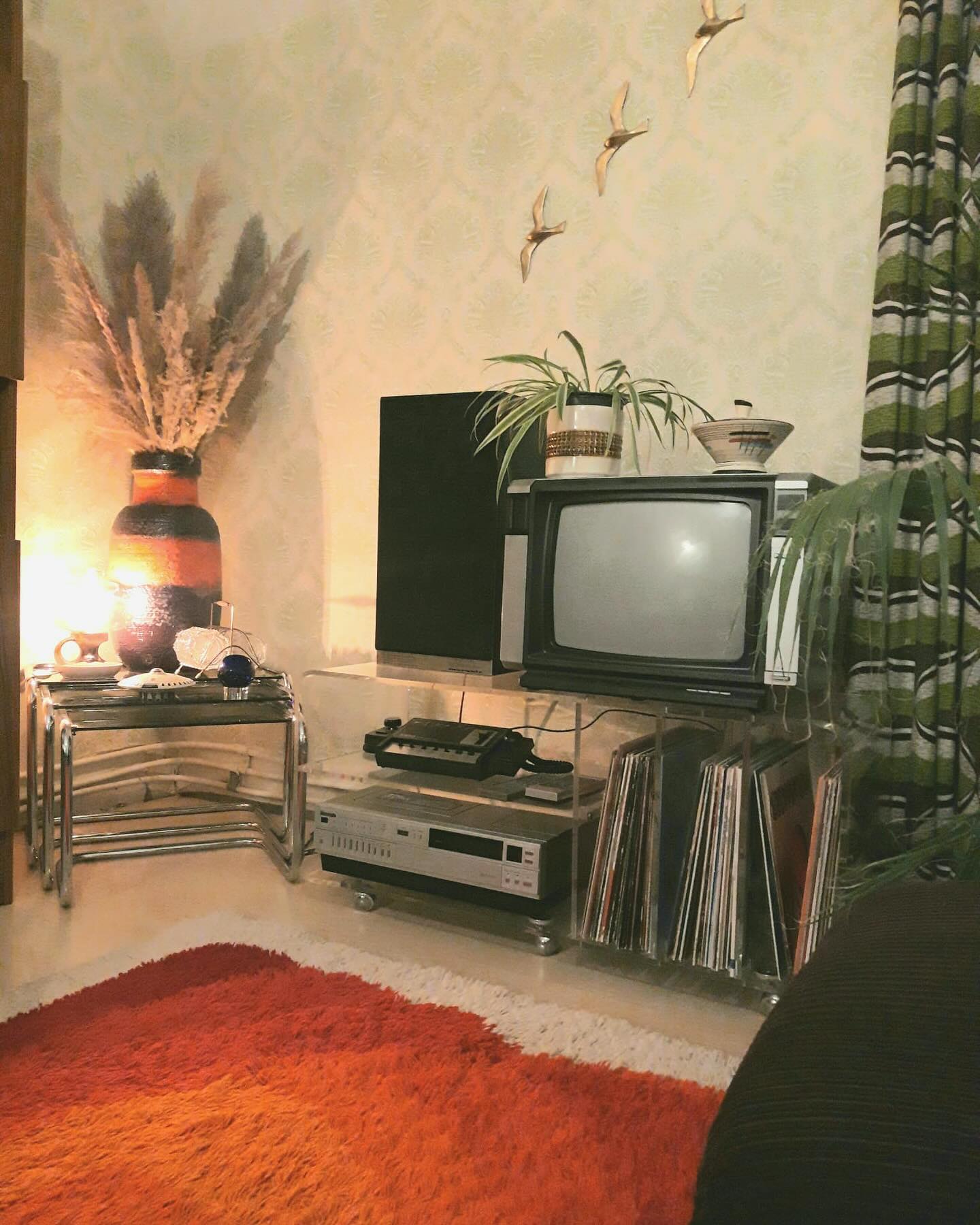 ???? SEVENTIES LOVER CUSTOMERPIC ????#vintageaudio #vintagetv #seventies #vintageplexi #vintagebauhaus #vintagedesso #vintagegordijnen #vintagecurtains #annees70 #jaren70 #customerpic